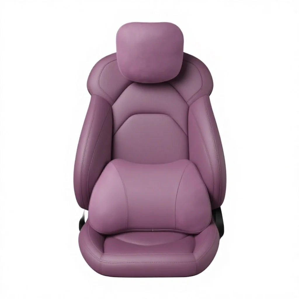 MIEV Hub Headrest + Lumbar Set - Mist Purple compatible with Xiaomi SU7