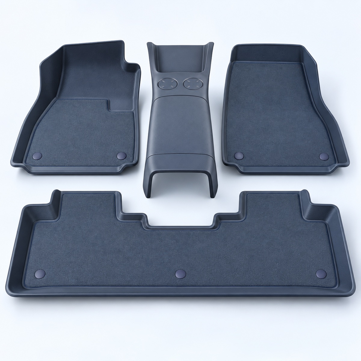 Xiaomi SU7 / YU7 Full-Coverage TPE Floor Mat Set